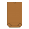 8010-9910 paper bag with tumb hole