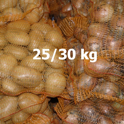 Raschelnetzsäcke einzeln 25/30 kg