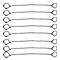 3810-8130 Verschlussdraht 2 Schlaufen
