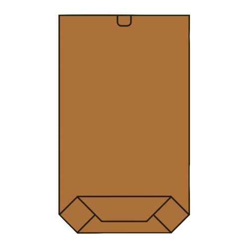 8010-11306 sacchi di carta, bocca aperta