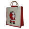 8850-5867 Tragtaschen aus Jute"Santa"