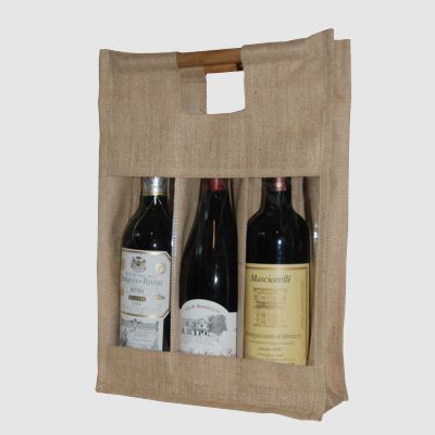 Sacs cadeaux en jute